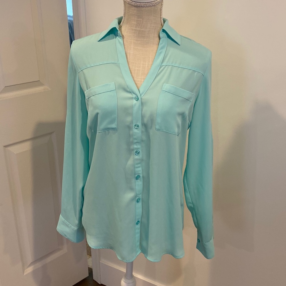 Express teal Blouse